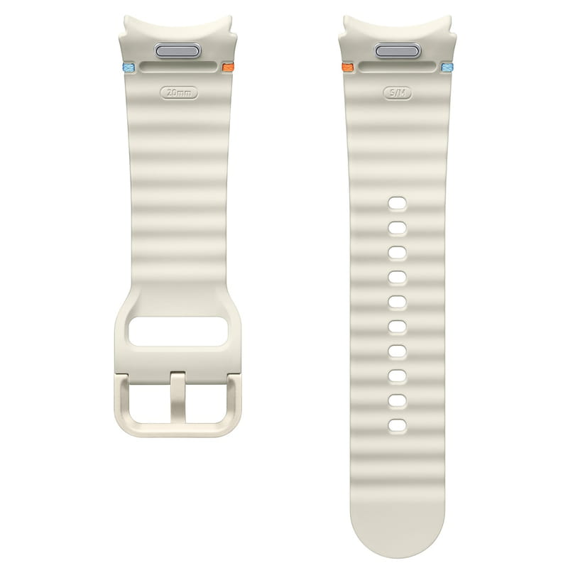 Ремешок Samsung Sport Band (S/M) для Samsung Galaxy Watch 7 Cream (ET-SNL30SWEGEU)