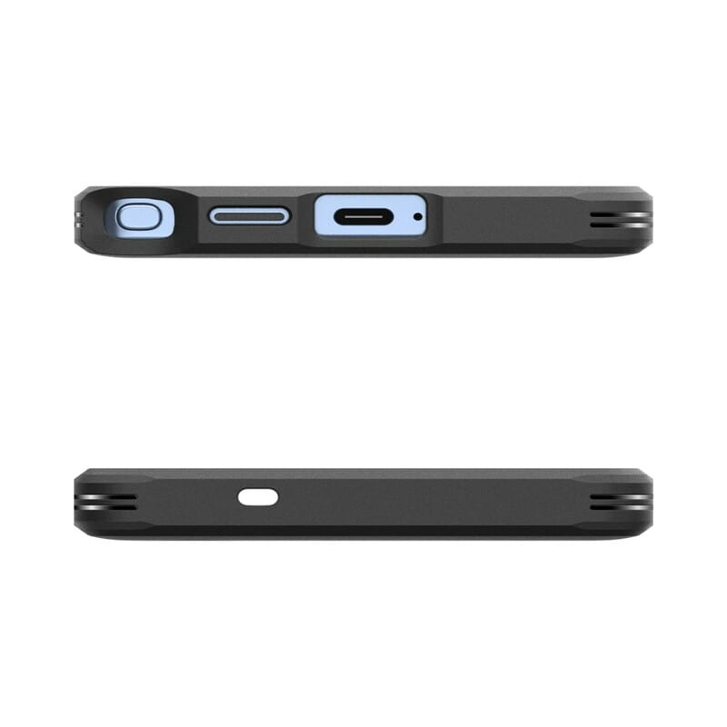Чeхол-накладка Spigen Tough Armor для Samsung Galaxy S25 Ultra SM-S938 Black (ACS08964)