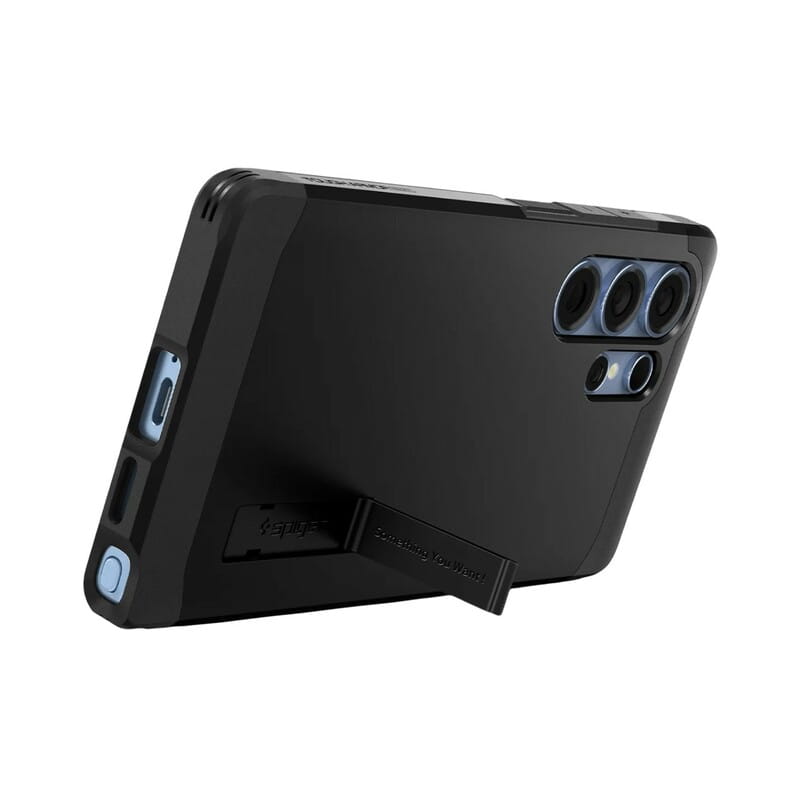 Чeхол-накладка Spigen Tough Armor для Samsung Galaxy S25 Ultra SM-S938 Black (ACS08964)