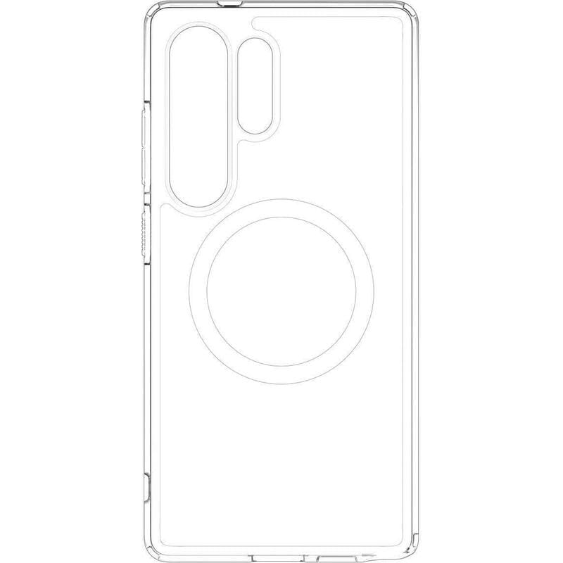 Чeхол-накладка Spigen Ultra Hybrid для Samsung Galaxy S25 Ultra SM-S938 Clear White (ACS08956)