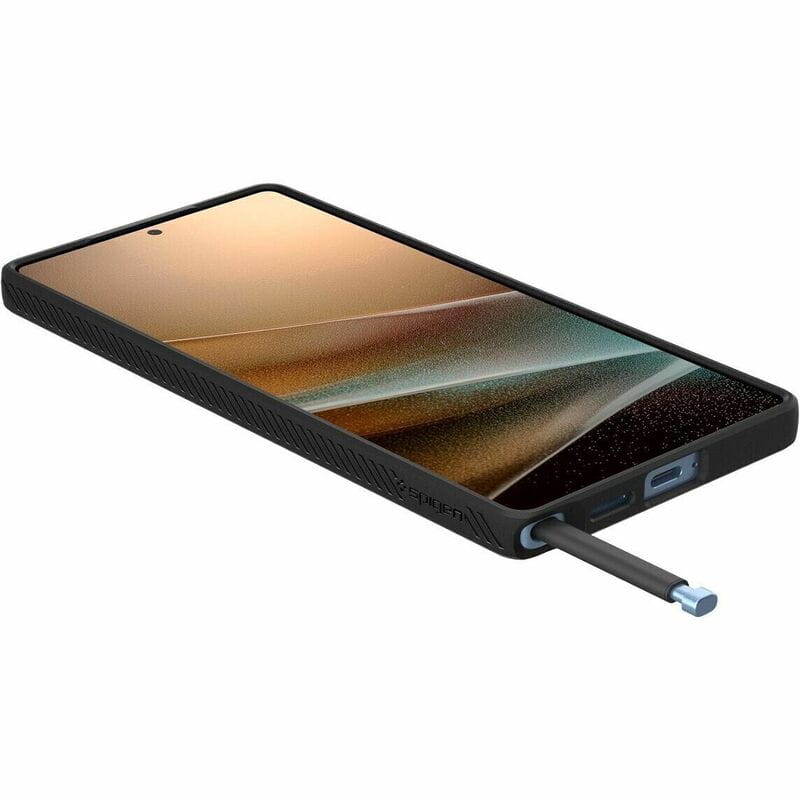 Чeхол-накладка Spigen Liquid Air для Samsung Galaxy S25 Ultra SM-S938 Matte Black (ACS08953)