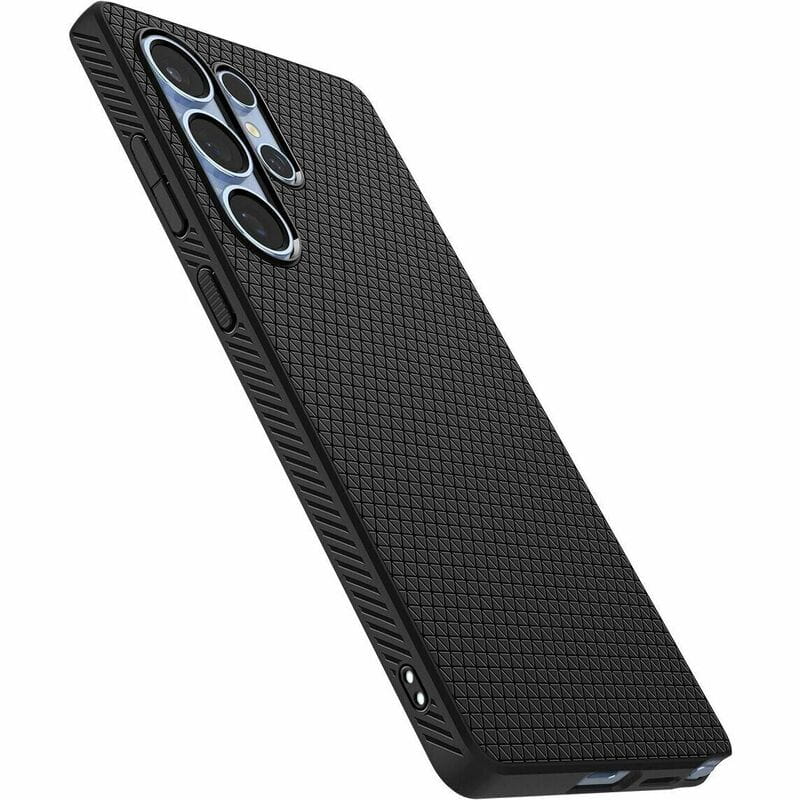 Чeхол-накладка Spigen Liquid Air для Samsung Galaxy S25 Ultra SM-S938 Matte Black (ACS08953)