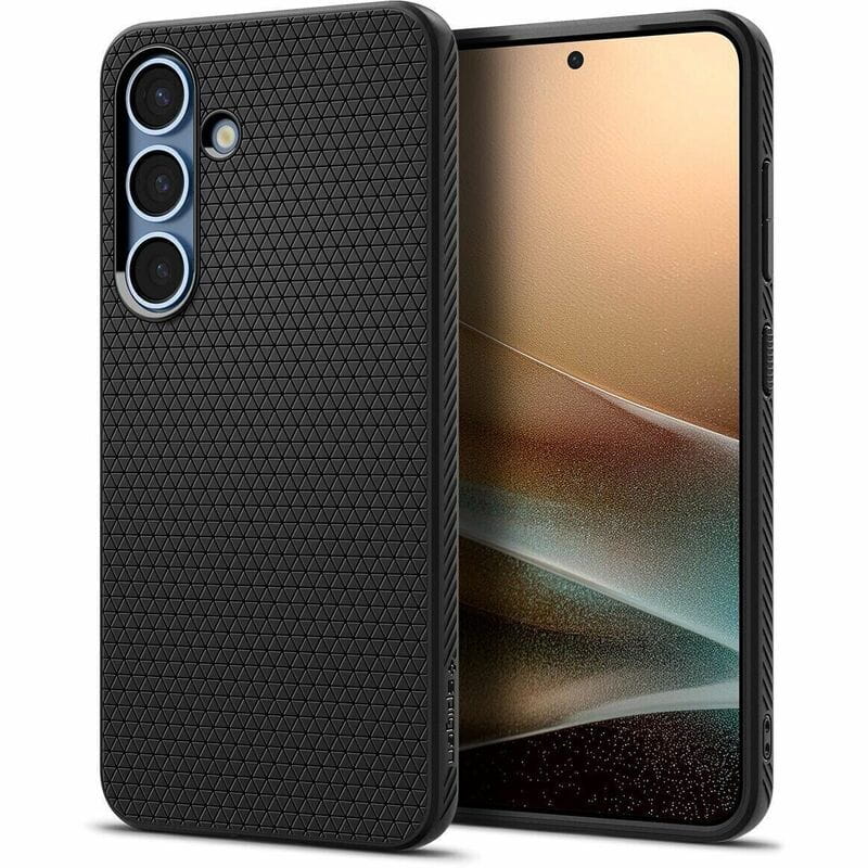 Чeхол-накладка Spigen Liquid Air для Samsung Galaxy S25+ SM-S936 Matte Black (ACS08979)