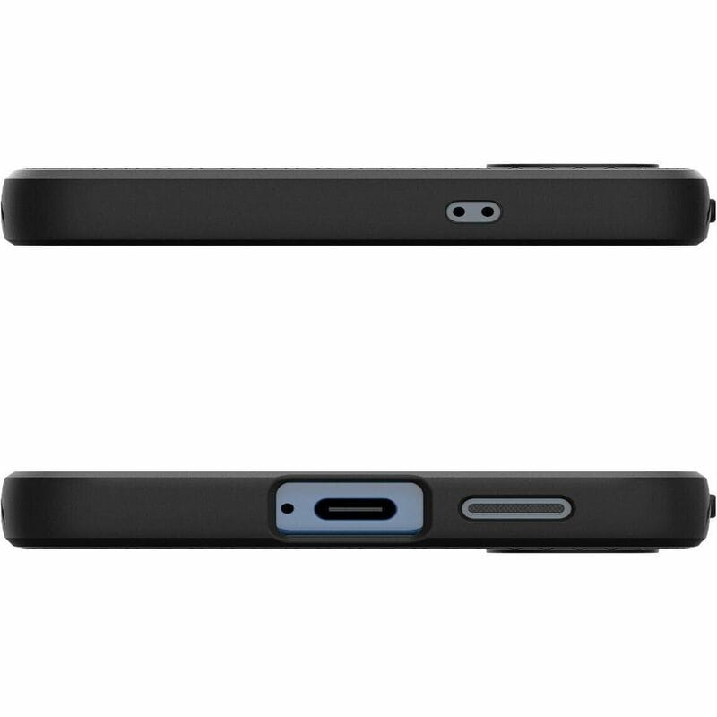 Чeхол-накладка Spigen Liquid Air для Samsung Galaxy S25+ SM-S936 Matte Black (ACS08979)
