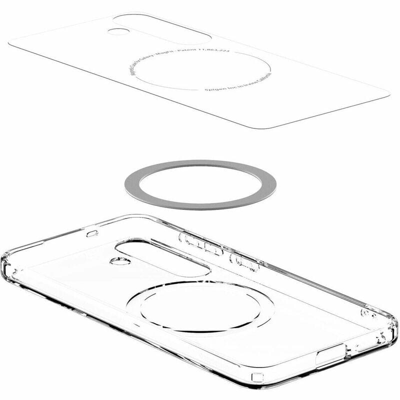 Чохол-накладка Spigen Ultra Hybrid для Samsung Galaxy S25+ SM-S936 Clear White (ACS08981)