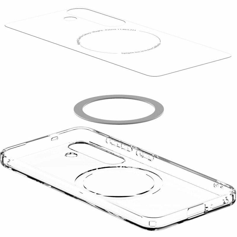 Чохол-накладка Spigen Ultra Hybrid для Samsung Galaxy S25+ SM-S936 Clear White (ACS08981)