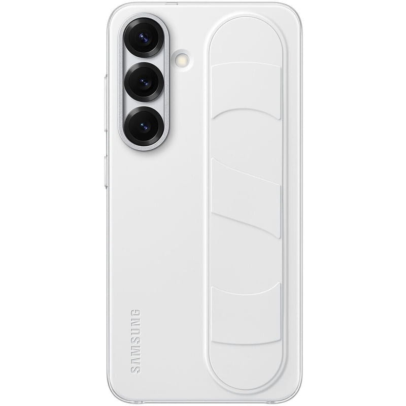 Чехол-накладка Samsung Standing Grip Case для Samsung Galaxy S25 SM-S931 White (EF-GS931CWEGWW)