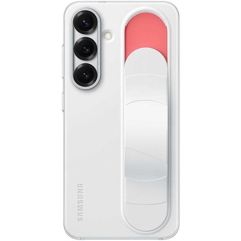 Чехол-накладка Samsung Standing Grip Case для Samsung Galaxy S25 SM-S931 White (EF-GS931CWEGWW)