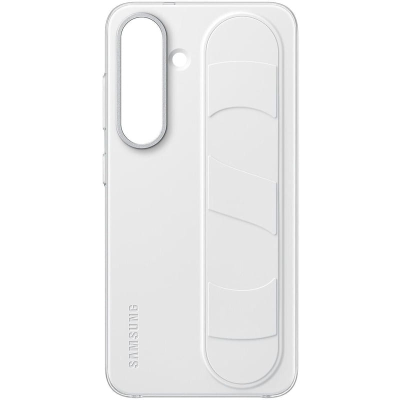 Чехол-накладка Samsung Standing Grip Case для Samsung Galaxy S25 SM-S931 White (EF-GS931CWEGWW)