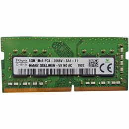 Модуль памяти SO-DIMM 8GB/2666 DDR4 Hynix (HMA81GS6JJR8N-VK)