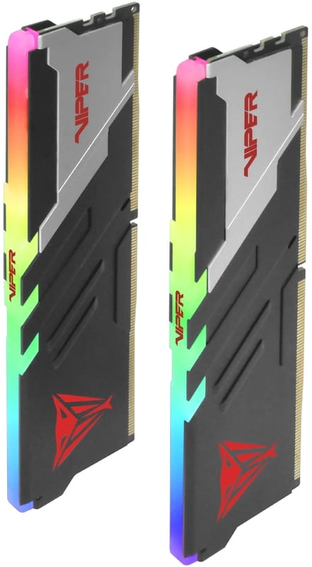 Модуль пам`яті DDR5 2x32GB/5600 Patriot Viper Venom RGB (PVVR564G560C40K)