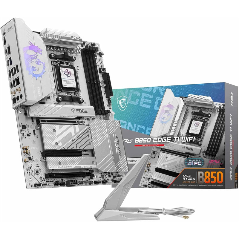 Материнська плата MSI MPG B850 Edge Ti WiFi Socket AM5