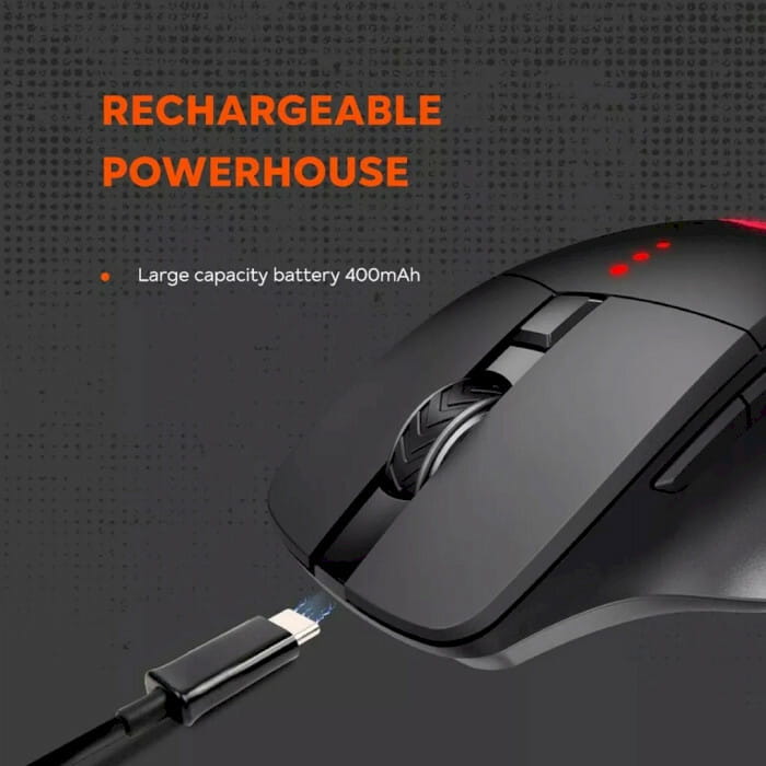 Мышь беспроводная Canyon CND-SGMW13 Black USB