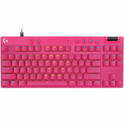 ▷ Клавиатура Logitech G PRO X TKL Rapid Magenta (920-013253