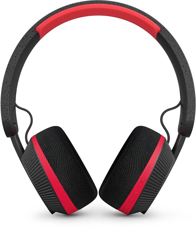 Bluetooth-гарнітура Philips Over-Ear Black Red (TAA6219BK/00)