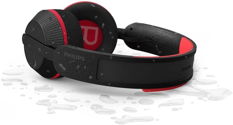 Bluetooth-гарнитура Philips Over-Ear Black Red (TAA6219BK/00)