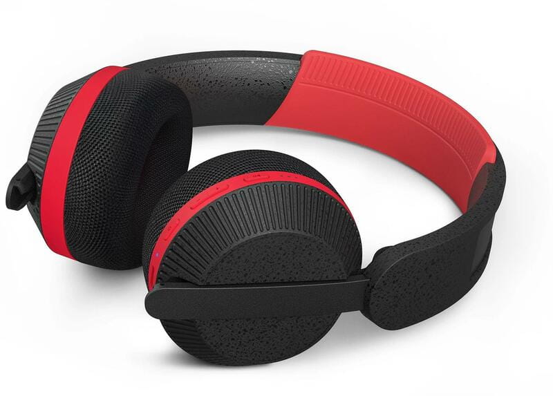 Bluetooth-гарнитура Philips Over-Ear Black Red (TAA6219BK/00)