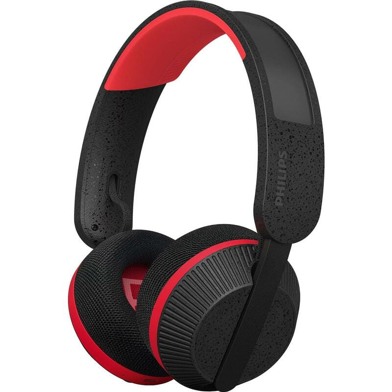 Bluetooth-гарнитура Philips Over-Ear Black Red (TAA6219BK/00)