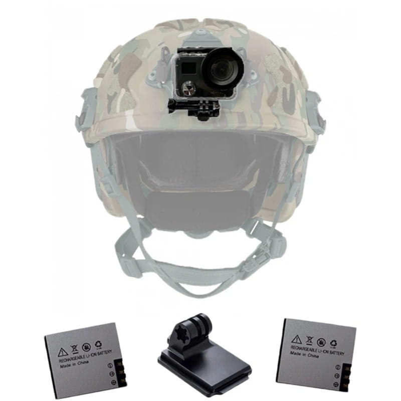 Екшн-камера AirOn ProCam 8 Black Набір екшн камери для тактичних шоломів (4822356754510)