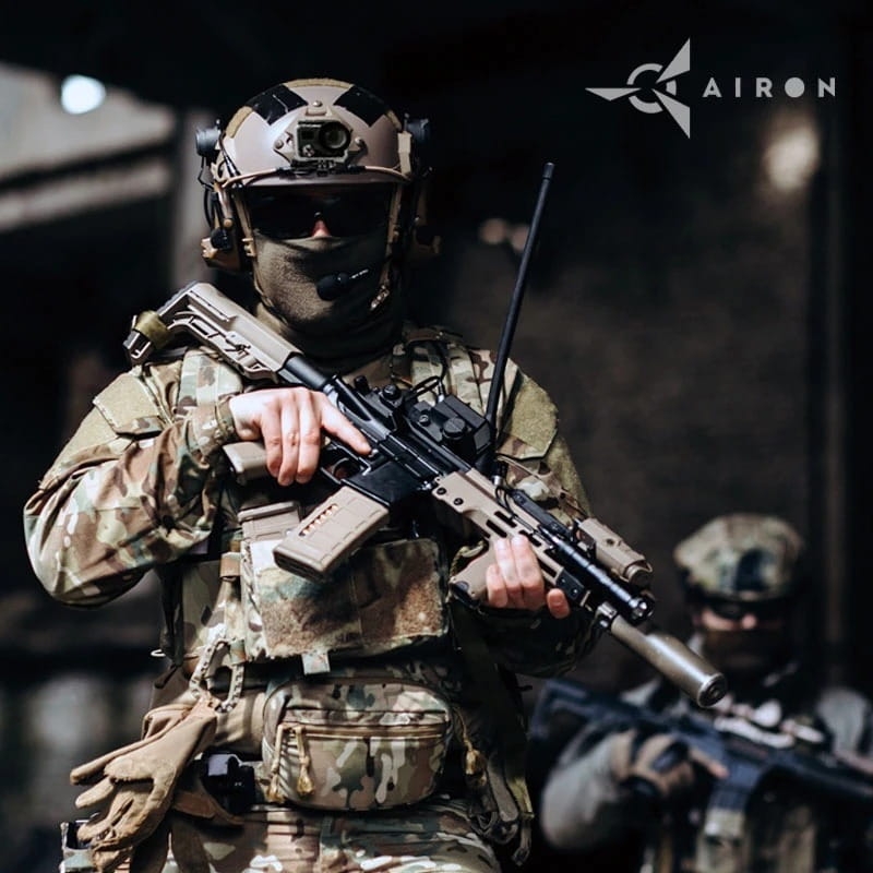 Екшн-камера AirOn ProCam 8 Black Набір екшн камери для тактичних шоломів (4822356754510)