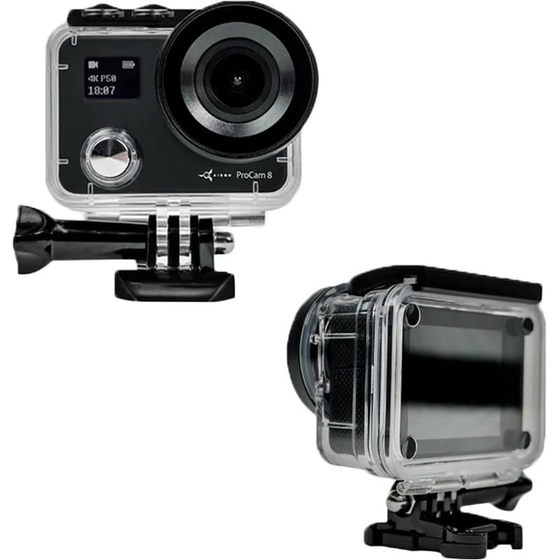 Екшн-камера AirOn ProCam 8 Black Набір екшн камери для тактичних шоломів (4822356754510)