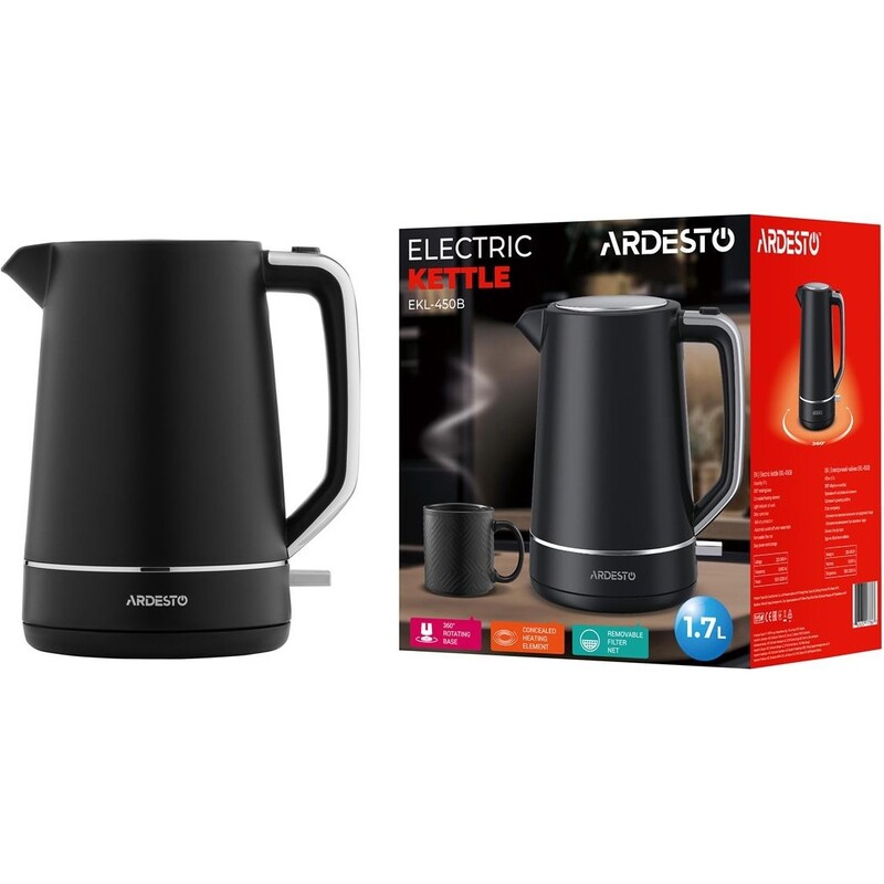 Электрочайник Ardesto EKL-450B