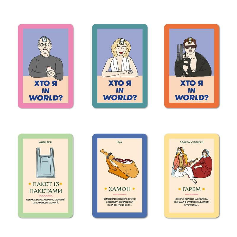 Игра для компании Orner Кто я in world? (orner-2618)