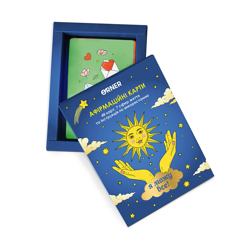 Карточки с аффирмациями Orner Я могу все! (orner-2309)