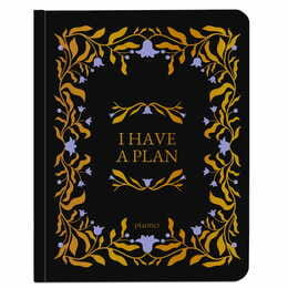 Планер Orner I have a plan, черный с плетением (orner-2736)