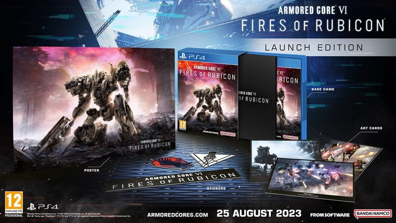 Гра Armored Core VI: Fires of Rubicon - Launch Edition для Sony PlayStation 4, Blu-ray (3391892027310)