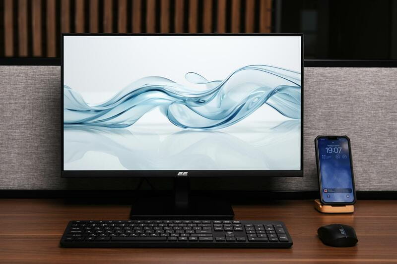 Монітор 2E 23.8" E2424B (2E-E2424B-01.UA) VA Black 100Hz