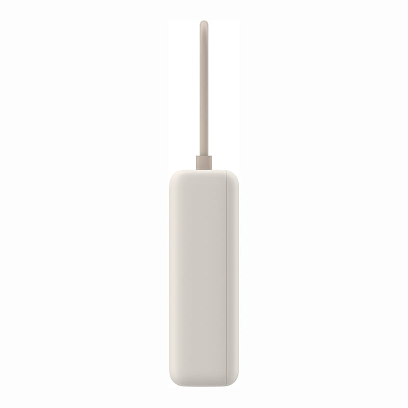 Універсальна мобільна батарея Xiaomi 10000mAh 33W Integrated Cable Beige (BHR9333GL)