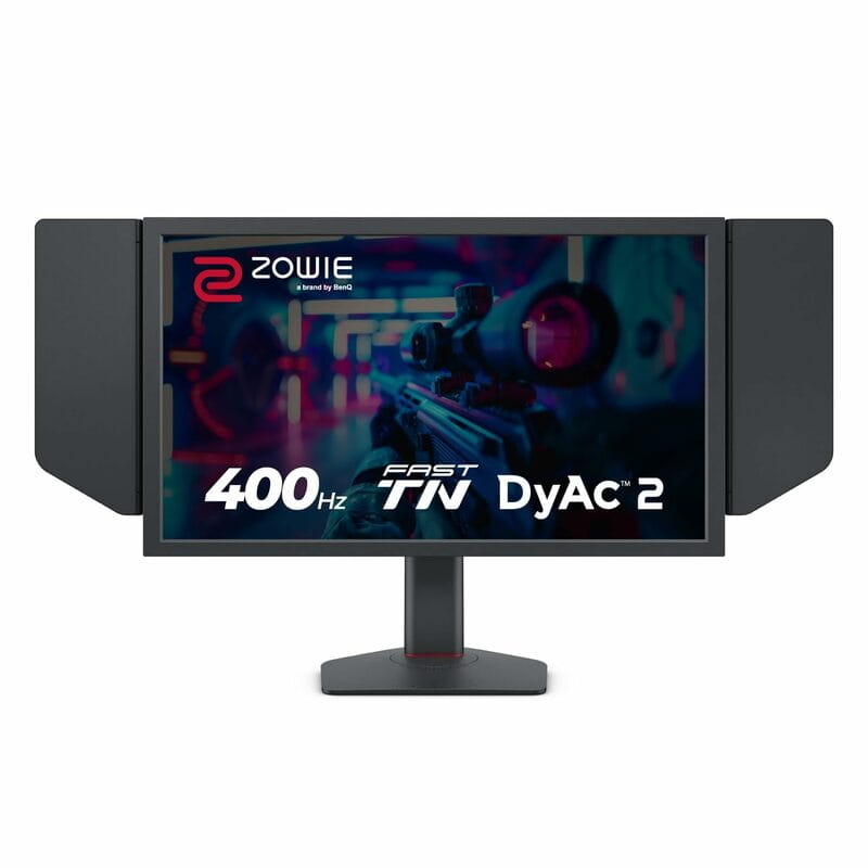 Монiтор BenQ 24.1" XL2566X+ (9H.LMRLB.QBE) Dark Gray 400Hz