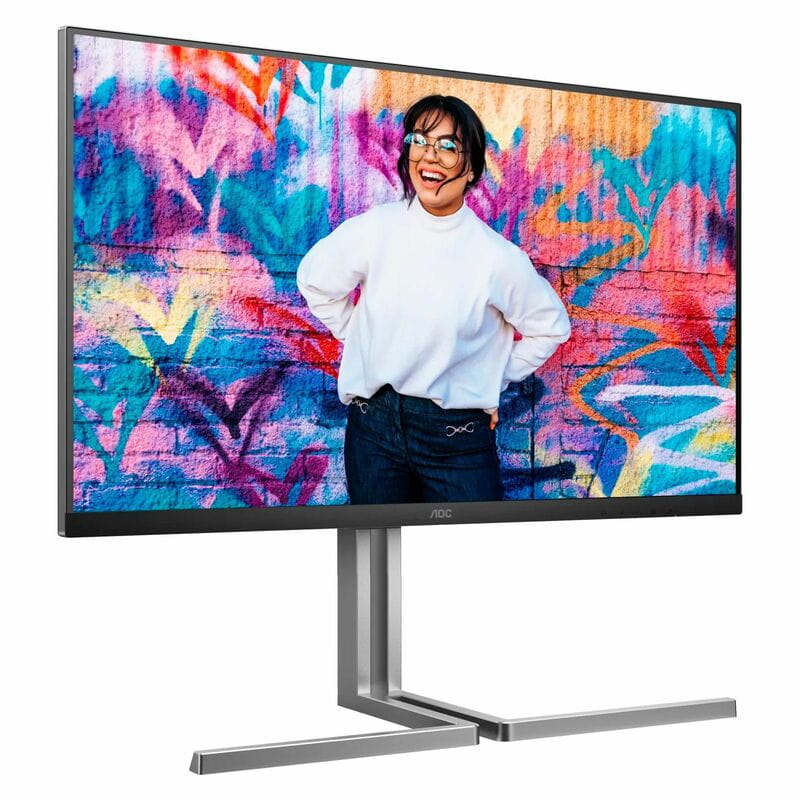 Монитор AOC 31.5" U32U3CV Nano IPS Black/Silver