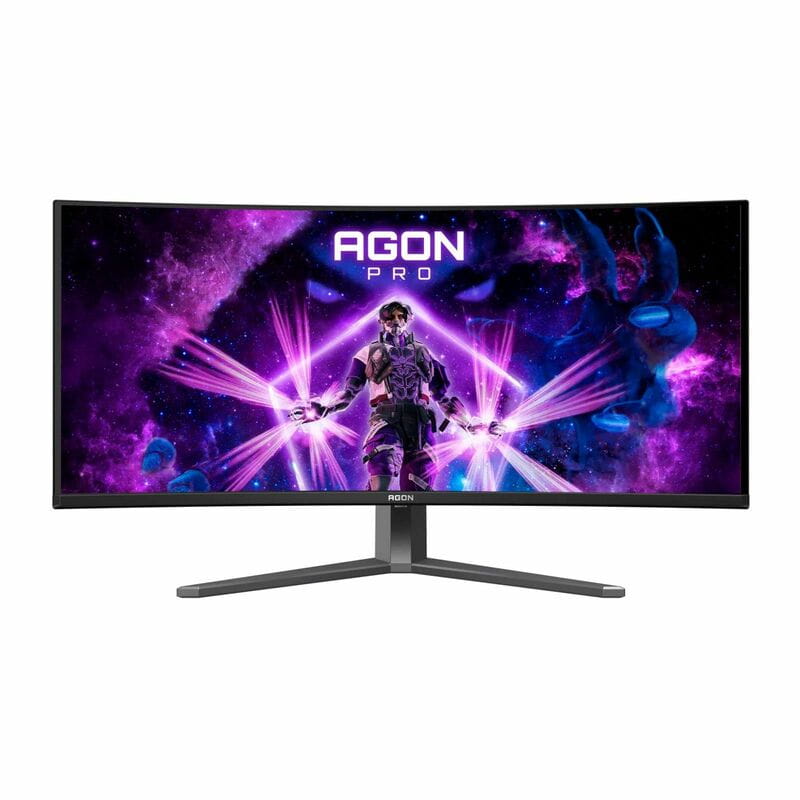 Монiтор AOC 34" AG346UCD  QD-OLED Black/Gray Curved 175Hz