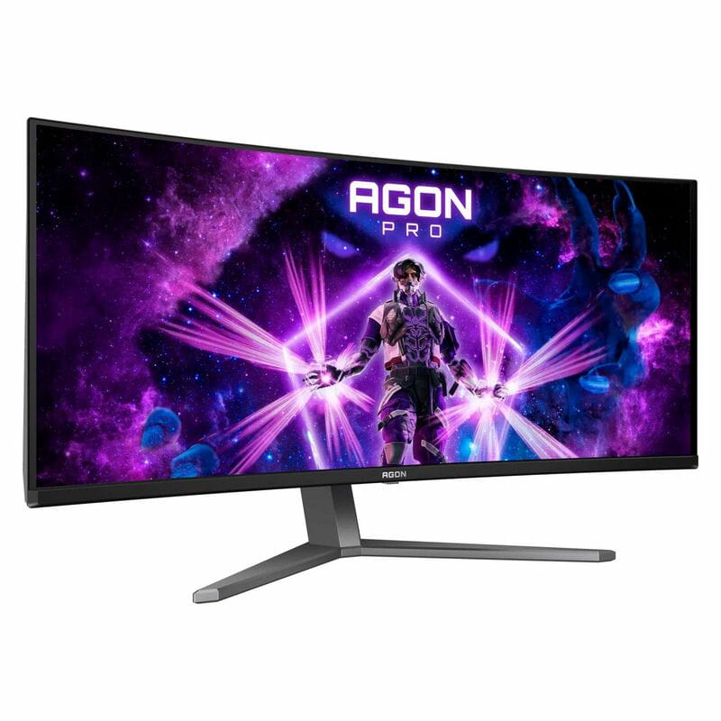 Монiтор AOC 34" AG346UCD  QD-OLED Black/Gray Curved 175Hz
