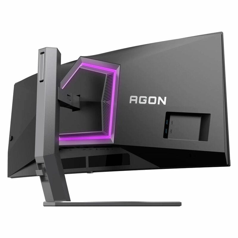 Монiтор AOC 34" AG346UCD  QD-OLED Black/Gray Curved 175Hz