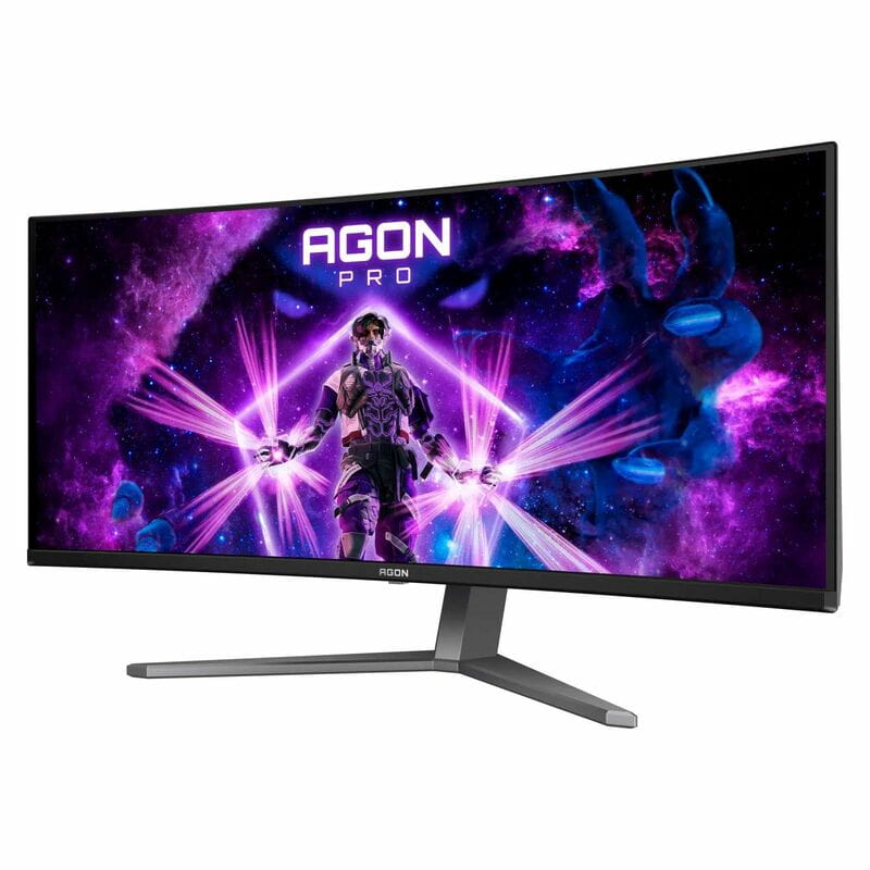 Монiтор AOC 34" AG346UCD  QD-OLED Black/Gray Curved 175Hz