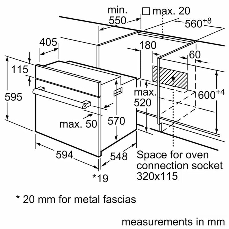 Духовой шкаф Bosch HBF512BB1T