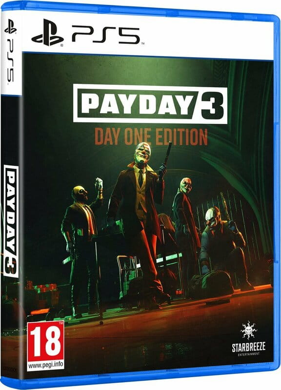 Игра PAYDAY 3 Day One Edition для Sony PlayStation 5, Blu-ray (1121374)