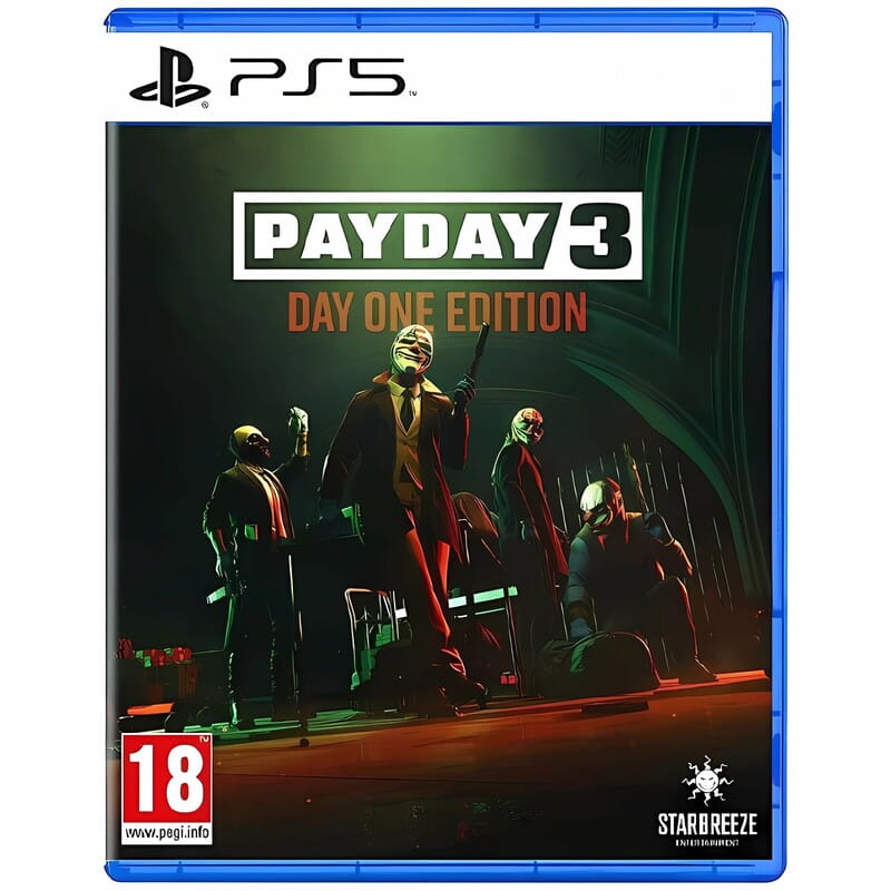 Гра PAYDAY 3 Day One Edition для Sony PlayStation 5, Blu-ray (1121374)