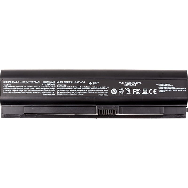 АКБ PowerPlant для ноутбука Clevo N957TD (N950BAT) 11.1V 5200mAh (NB400201)