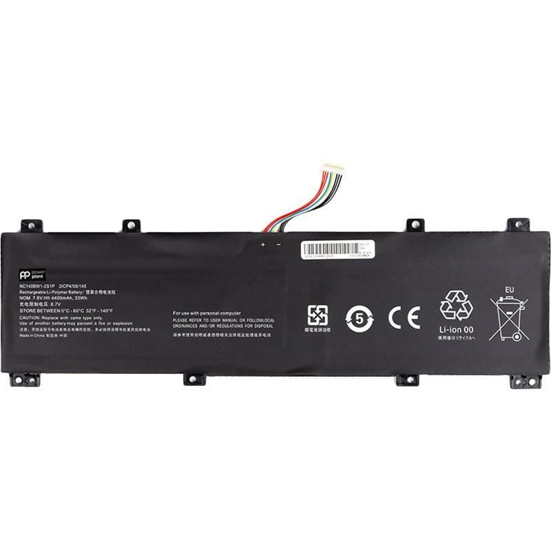 АКБ PowerPlant для ноутбука Lenovo IdeaPad 100S-14IBR 14 (NC140BW1) 7.6V 4400mAh (NB481767)