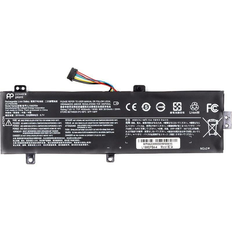 АКБ PowerPlant для ноутбука Lenovo IdeaPad 310-15 (L15M2PB4) 7.6V 3910mAh (NB482023)