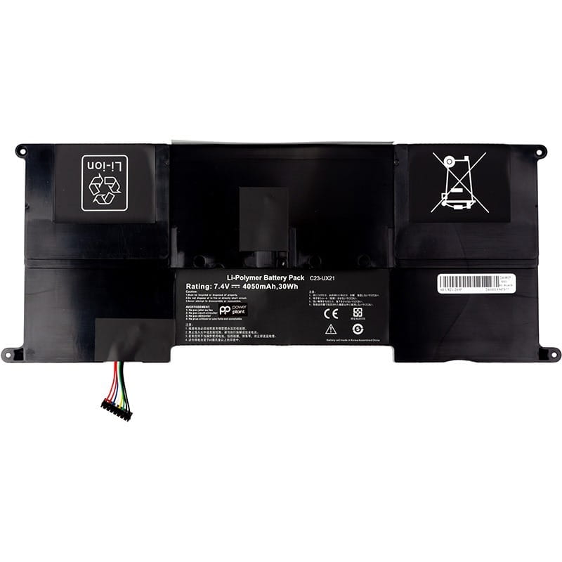 АКБ PowerPlant для ноутбука Asus Zenbook UX21 (C23-UX21) 7.4V 4050mAh (NB431953)