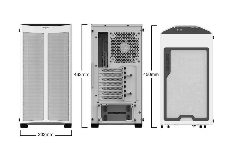 Корпус be quiet! Pure Base 500DX White (BGW38) без БП