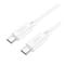 Фото - Кабель Hoco X88 Gratified 60W USB Type-C - USB Type-C (M/M), 1 м, White (6931474783370) | click.ua