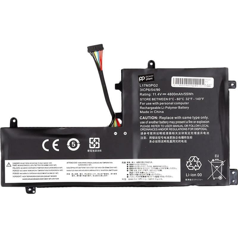 АКБ PowerPlant для ноутбука Lenovo Legion Y730 (L17M3PG2) (long cable) 11.4V 4800mAh (NB481804)