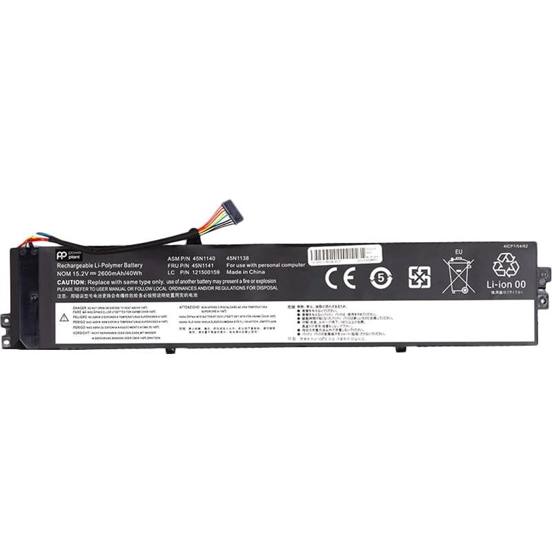 АКБ PowerPlant для ноутбука Lenovo ThinkPad S3 S431 (45N1138) 15.2V 2600mAh (NB481774)