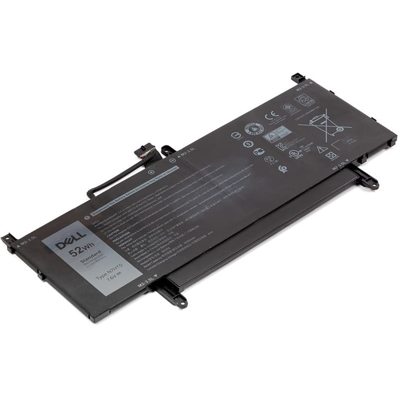 АКБ Dell для ноутбука Dell Latitude 9510 (N7HT0) 7.6V 6500mAh (original) (NB441693)